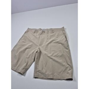 Peter Millar Crown Men Sport Shackleford Hybrid Sz 40 Tan Golf Shorts
